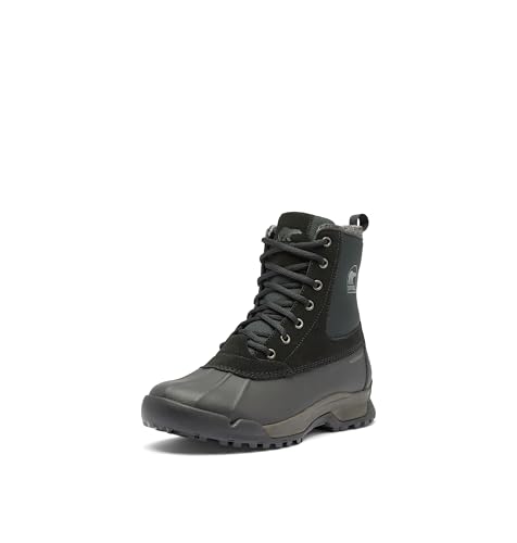 SOREL Men's Buxton Lite Boots Waterproof Snow, Black/Black, 9.5 SOREL Men's Buxton Lite Boots Waterproof Snow, Black/Black, 9.5 von Sorel
