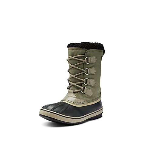 Sorel 1964 PAC NYLON WATERPROOF Schneestiefel für Herren, Grün (Sage x Dark Moss), 44.5 EU von Sorel