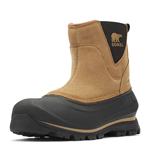 Sorel BUXTON PULL ON WATERPROOF Schneestiefel für Herren, Braun (Delta x Black), 40.5 EU von Sorel