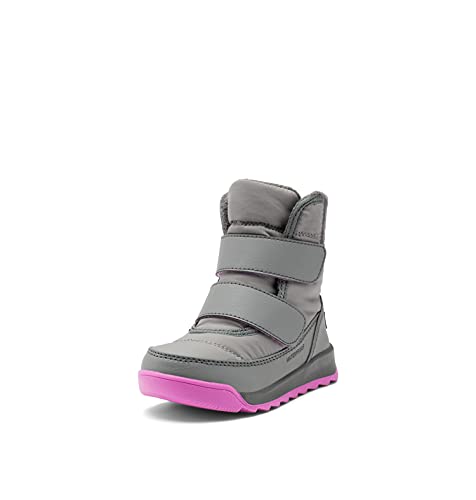 Sorel Whitney 2 Strap Waterproof wasserdichte Winterstiefel für Kinder, Grau (Quarry x Grill), 21 EU von Sorel