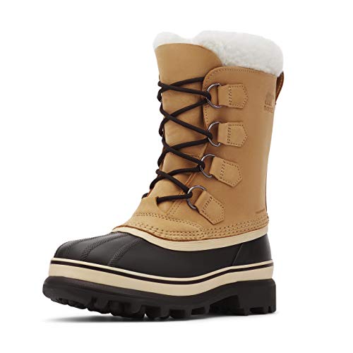 Sorel Caribou wasserdichte Schneestiefel für Damen, Beige (Buff), 43 EU von Sorel