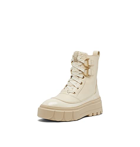 Sorel Damen Caribou X Boot Lace Waterproof Cozy Boots, Gebleichte Keramik, Haferflocken, 40 EU von Sorel