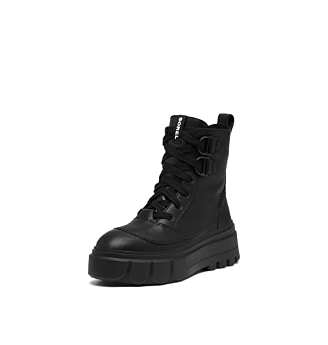 Sorel Damen Caribou X Boot Lace Wp Bergschuhe, Schwarz, Meersalz, 40 EU von Sorel