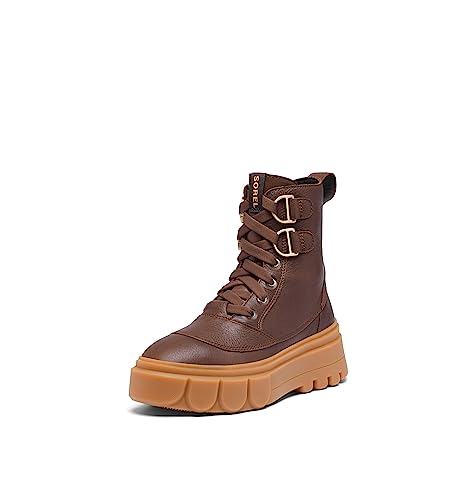 Sorel Damen Caribou X Boot Lace Wp Bergschuhe, Tobacco, Gum 10, 39.5 EU von Sorel