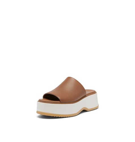 Sorel Damen Dayspring Slide Sandalen, Samt, Tan, Kreide, 38 EU von Sorel