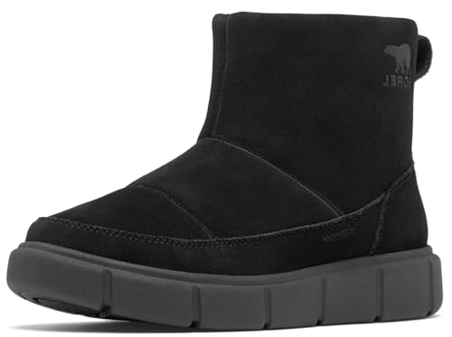 Sorel Damen Explorer 3 Slipper, wasserdicht Mode-Stiefel, Schwarzes Meersalz, 36 EU von Sorel