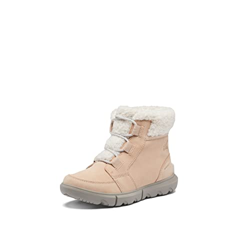 Sorel SOREL EXPLORER II CARNIVAL COZY WATERPROOF Winterstiefel für Damen, Braun (Nova Sand x Chrome Grey), 37 EU von Sorel