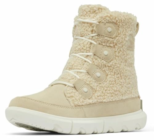 Sorel Damen Explorer Next Joan Cozy Boots, Gebleichte Keramik, Meersalz 2, 39 EU von Sorel