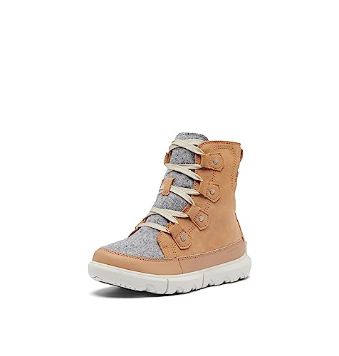 Sorel Damen Explorer Next Joan Waterproof Mode-Stiefel, Tawny Buff/Moonstone, 39 EU von Sorel