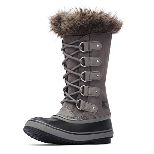 Sorel JOAN OF ARCTIC WATERPROOF Schneestiefel für Damen, Grau (Quarry x Black), 38.5 EU von Sorel