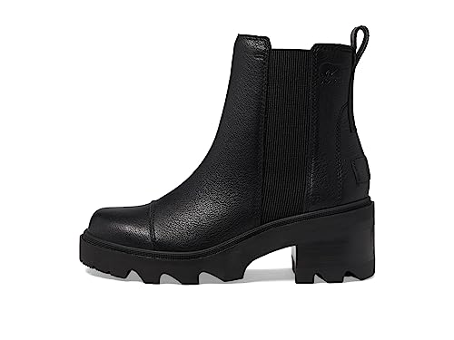 Sorel Damen Joan Now Chelsea Boots, Schwarz, Schwarz, 41 EU von Sorel