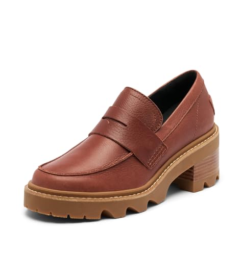 Sorel Damen Joan Now City Loafer Slipper, Rustikales Braun/Gum 2, 36.5 EU Sorel Damen Joan Now City Loafer Slipper, Rustikales Braun/Gum 2, 36.5 EU von Sorel