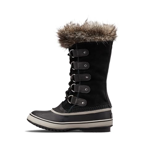 Sorel Damen Joan of Arctic Boot WP wasserdichte Schneestiefel, Black, Quarry, 36.5 EU von Sorel