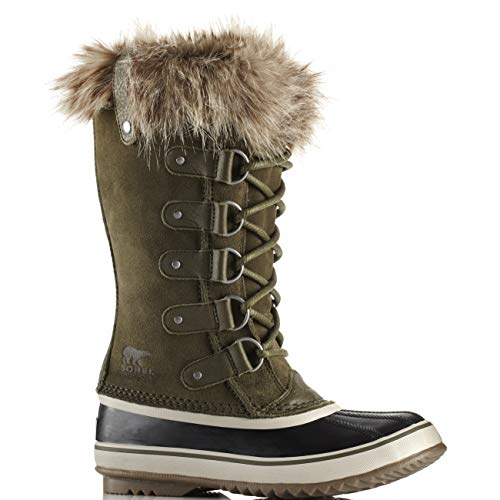 Sorel Damen Joan of Arctic Stiefel, grün (nori)/schwarz (dark stone), Größe: 37 von Sorel