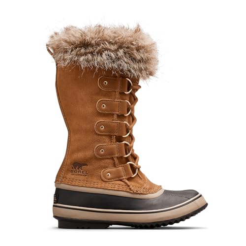 Sorel Damen Joan of Arctic Waterproof wasserdichte Schneestiefel, Camel Brown/Black, 38 EU von Sorel