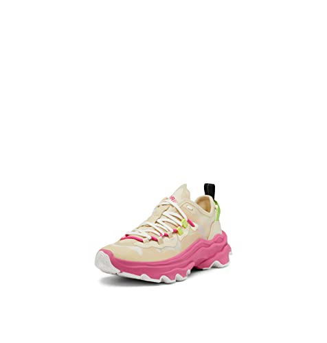 Sorel Damen Kinetic Breakthru Tech Lace Schuhe, Gebleichte Keramik, Fuchsia Fizz, 40 EU von Sorel