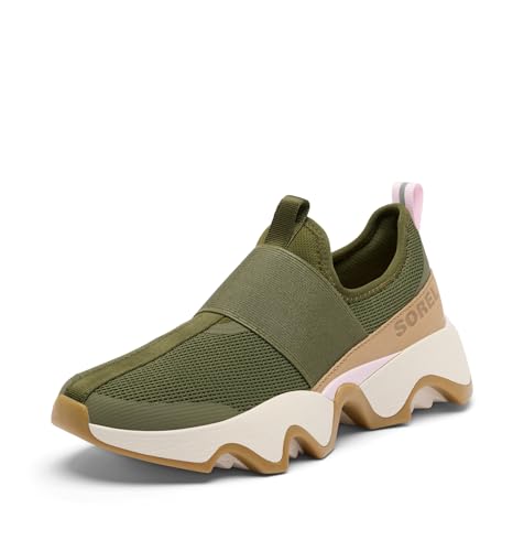 Sorel Damen Kinetic Impact 2 Strap Winter-Sneaker, Utility Green Pink Dawn, 42.5 EU Sorel Damen Kinetic Impact 2 Strap Winter-Sneaker, Utility Green Pink Dawn, 42.5 EU von Sorel