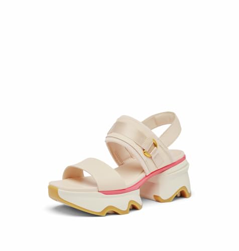 Sorel Damen Kinetic Impact Slingback Heel Sandale mit Absatz, Pearlescent/Coral Blossom, 38 EU von Sorel