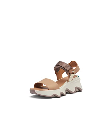 Sorel Damen Kinetic Impact Y-Strap High Sandalen, Honest Beige, Kreide, 40.5 EU von Sorel