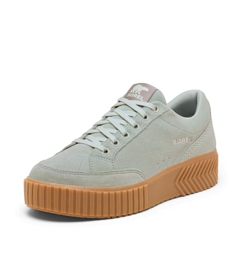Sorel Damen Ona Ave Low Sneaker, Cool Green/Gum 2, 41.5 EU Sorel Damen Ona Ave Low Sneaker, Cool Green/Gum 2, 41.5 EU von Sorel
