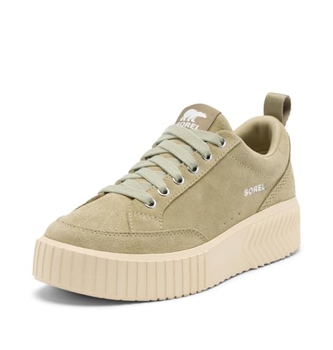 Sorel Damen Ona Ave Low Wp Sommer-Sneaker, Dusty Twill-Kreide, 39.5 EU von Sorel