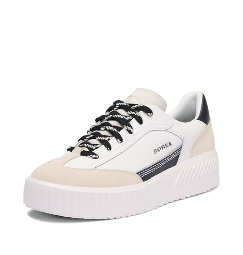 Sorel Damen Ona Ave T-Toe Sommer-Sneaker, Meersalz schwarz, 41.5 EU von Sorel