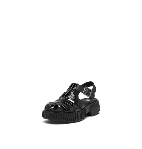Sorel Women's Ona Streetworks Fisherman Mid Sandals, Schwarz, Meersalz, 39.5 EU von Sorel