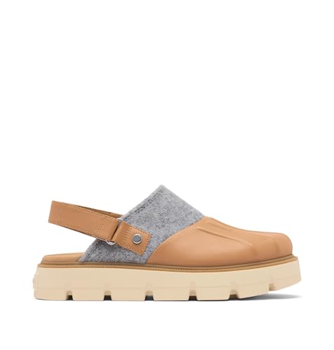 Sorel Damen Rein Cb Clog Slingback Holzschuh, Tawny Buff/Gebleichte Keramik, 39.5 EU von Sorel