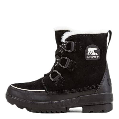 Sorel Torino 2 Waterproof wasserdichte Winterstiefel für Damen, Schwarz, 37 EU von Sorel