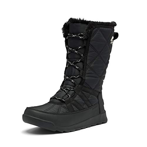 Sorel Whitney 2 Tall Lace Waterproof wasserdichte Winterstiefel für Damen, Schwarz (Black), 38 EU von Sorel