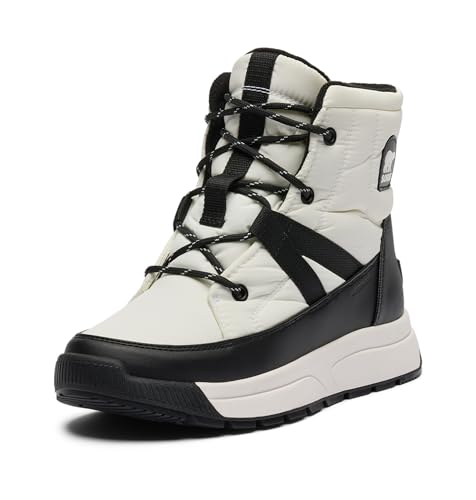 Sorel Damen Whitney III MID WP Mode-Stiefel, Sea Salt, Black, 43 EU von Sorel