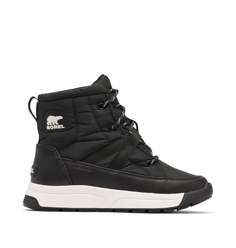 Sorel Damen Whitney III MID WP Mode-Stiefel, Black, Sea Salt, 41 EU von Sorel