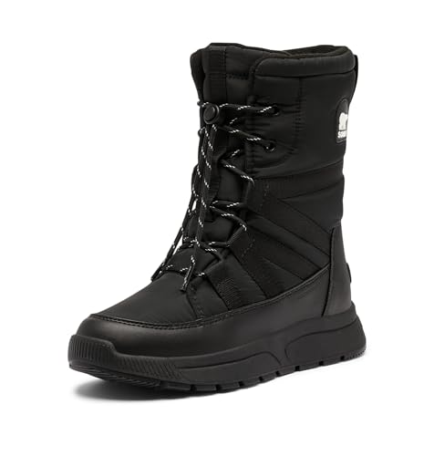 Sorel Damen Whitney III Tall WP Mode-Stiefel, Black, Black, 38.5 EU Sorel Damen Whitney III Tall WP Mode-Stiefel, Black, Black, 38.5 EU von Sorel