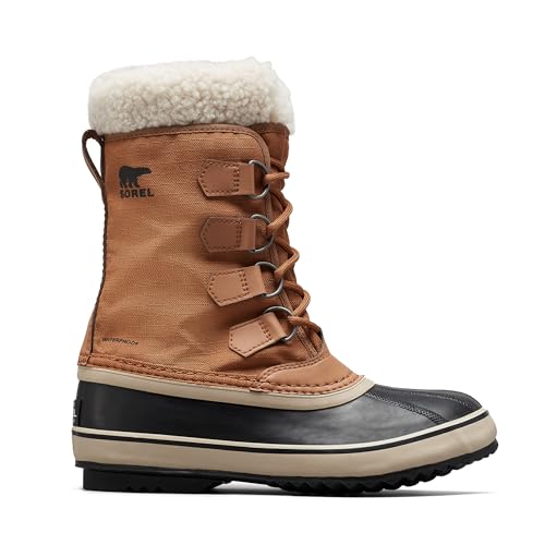 Sorel Damen Winter Carn4Al Waterproof wasserdichte Schneestiefel, Camel Brown, 42.5 EU von Sorel