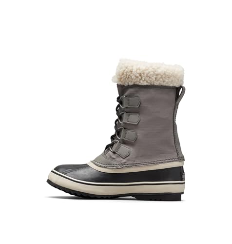 Sorel Damen Winter Carnival Boot WP wasserdichte Schneestiefel, Quarry/Black 2024/2025, 39 EU von Sorel