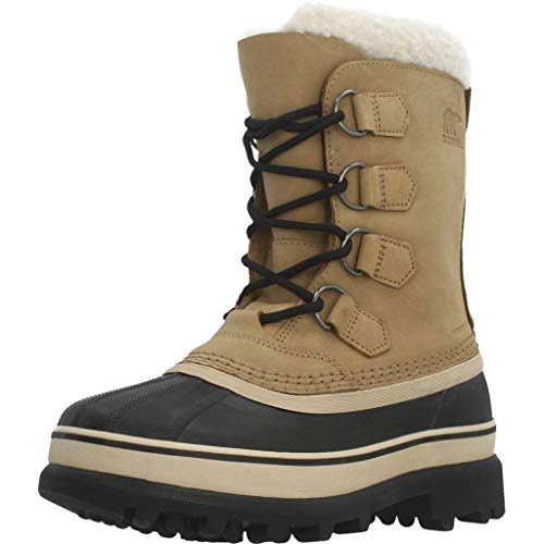 Sorel Caribou wasserdichte Schneestiefel für Damen, Beige (Buff), 40 EU von Sorel