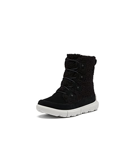 Sorel Damen Explorer Next Joan Cozy Boots, Schwarz, Mondstein von Sorel
