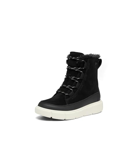 Sorel Explorer III Wasserdichte Unisex Schnürstiefel für Kinder, 38 EU von Sorel