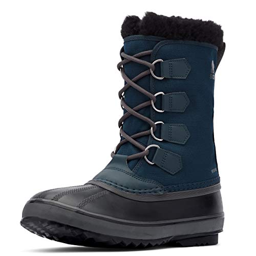 Sorel 1964 PAC NYLON WATERPROOF Schneestiefel für Herren, Blau (Collegiate Navy x Black), 42 EU von Sorel