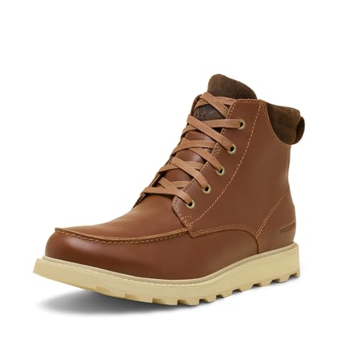 Sorel Herren Madson II MOC Toe WP Mode-Stiefel, Velvet Tan, Tobacco, 44 EU von Sorel