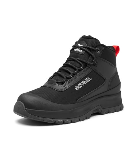 Sorel Herren Outing NW Sneaker MID WP Mode-Stiefel, Black, Black, 45 EU Sorel Herren Outing NW Sneaker MID WP Mode-Stiefel, Black, Black, 45 EU von Sorel