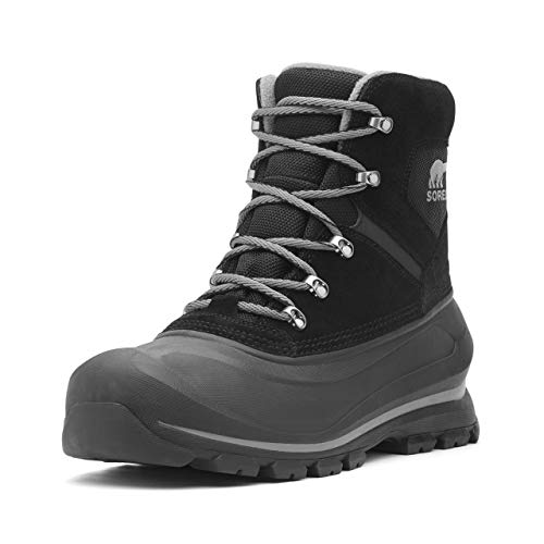 Sorel BUXTON LACE WATERPROOF Schneestiefel für Herren, Schwarz (Black x Quarry), 41.5 EU Sorel BUXTON LACE WATERPROOF Schneestiefel für Herren, Schwarz (Black x Quarry), 41.5 EU von Sorel