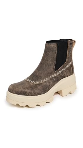 Sorel Joan Frwd Chelsea Boot für Damen, Kanu/gebleichte Keramik, 41.5 EU von Sorel
