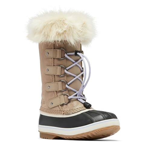 Sorel Unisex Kinder Joan Of Arctic Boot Wp Wasserdichte Schneestiefel, Omega Taupe Gum 2 2024, 32 EU von Sorel