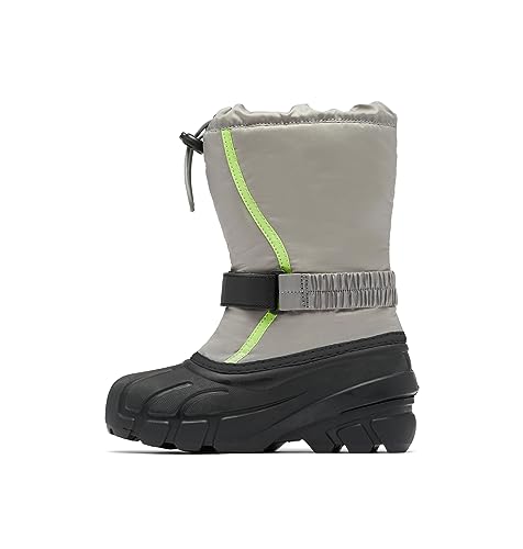 Sorel KIDS FLURRY Schneestiefel für Unisex Baby, Grau (Chrome Grey x Black) - Children, 26 EU von Sorel