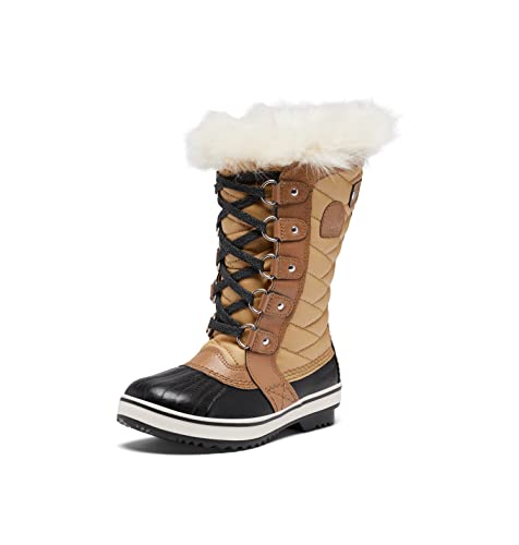 Sorel KIDS TOFINO II WATERPROOF Winterstiefel für Unisex Kinder, Grün (Curry x Elk) - Youth, 32 EU von Sorel