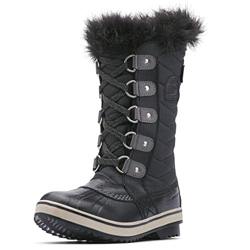 Sorel KIDS TOFINO II WATERPROOF Winterstiefel für Unisex Kinder, Schwarz (Black x Quarry) - Youth, 34 EU von Sorel