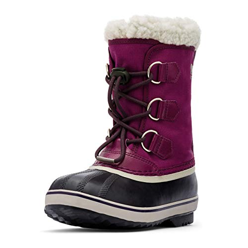 Sorel KIDS YOOT PAC NYLON WATERPROOF Schneestiefel für Unisex Baby, Lila (Wild Iris x Dark Plum) - Children, 28 EU von Sorel