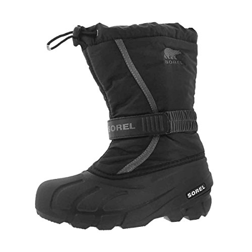 Sorel Kinder Childrens Flurry Winterstiefel, schwarz/grau (city grey), Größe: 27 von Sorel