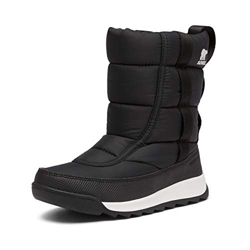 Sorel KIDS WHITNEY II PUFFY MID WATERPROOF Winterstiefel für Unisex Baby, Schwarz (Black) - Children, 28 EU von Sorel